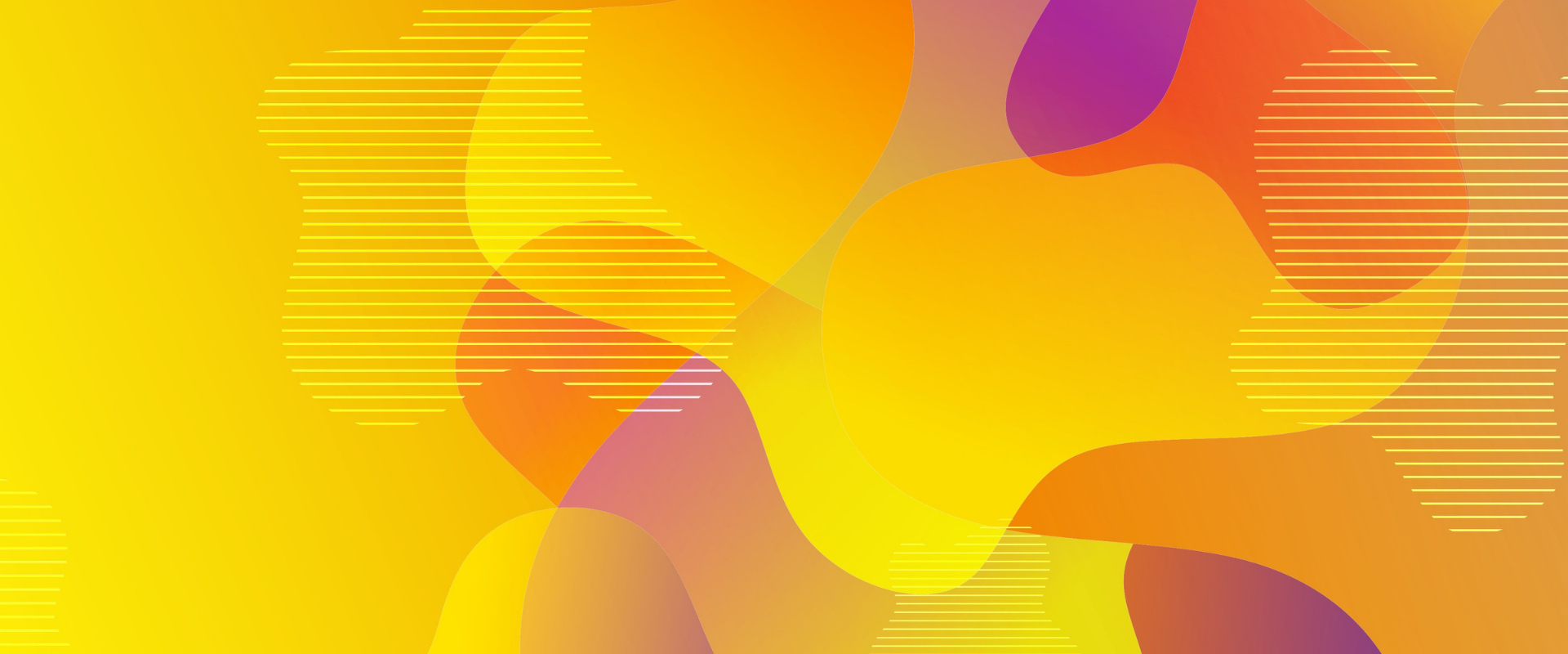 Horizontal flip of citrus psychedelic rectangle